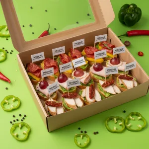 Брускетты Мясные Бокс